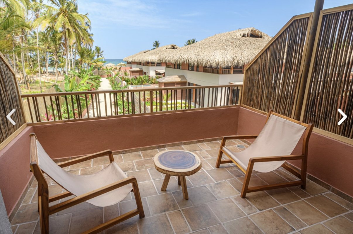 Balcón privado de la habitación