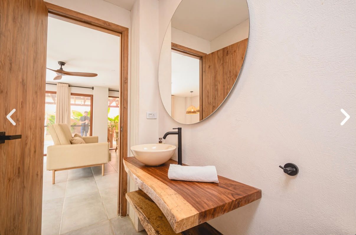 Baño de la villa